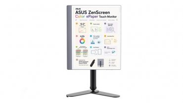 华硕ZenScreen Color ePaper MP13UC墨水屏显示器发布