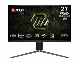 微星MAG 274CQPDF X32曲面显示器发布：27英寸+QHD 320Hz