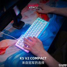 CHERRY XTRFY K5V2 8K机械键盘发布：支持8000Hz回报率