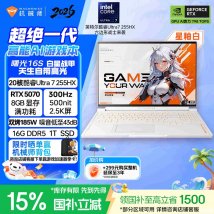 机械师曙光16S Ultra游戏本16GB内存版上架销售：搭载Ultra7 255HX+RTX5070价格11999元