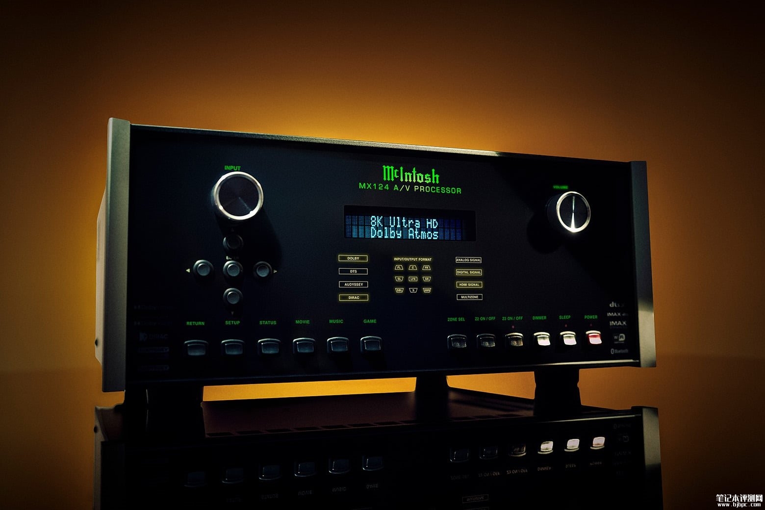 McIntosh MX124音视频处理器发布：参考级家庭影院前级设备，笔记本评测网（bjbpc.com）