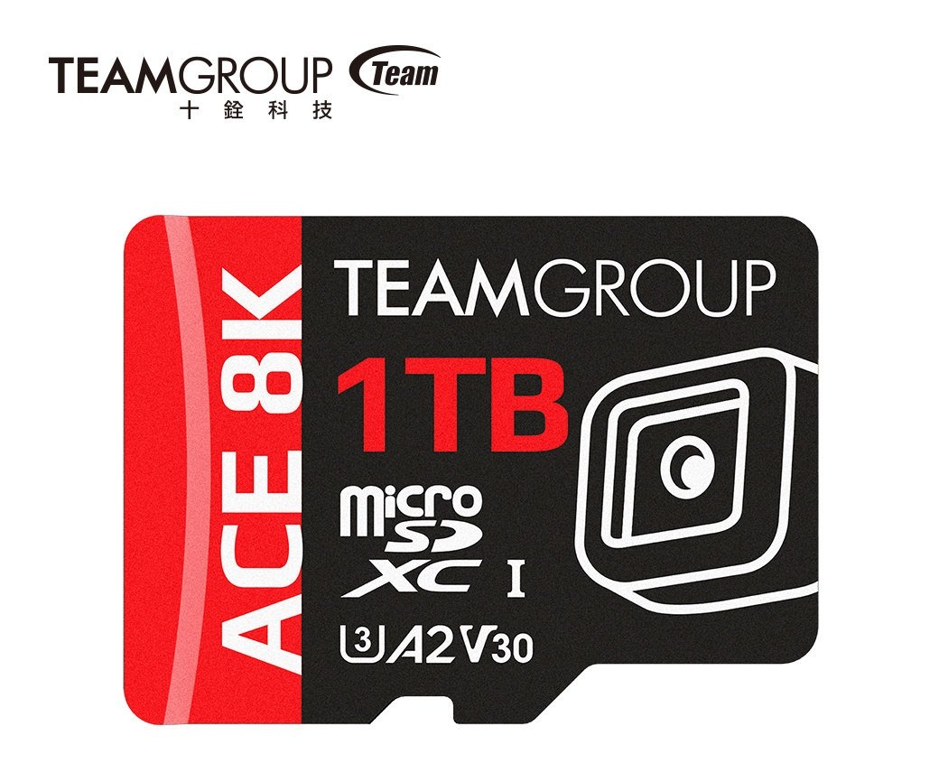 十铨ACE 8K MicroSDXC存储卡发布:全容量覆盖支持4K录制,笔记本评测网(bjbpc.com)