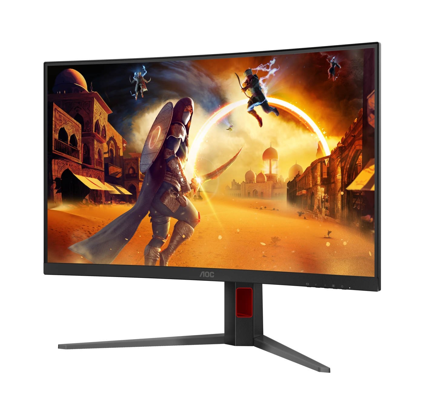 AOC CQ32G4ZA曲面显示器发布:32英寸+QHD 260Hz/FHD 260Hz/HD 500Hz三模,笔记本评测网(bjbpc.com)