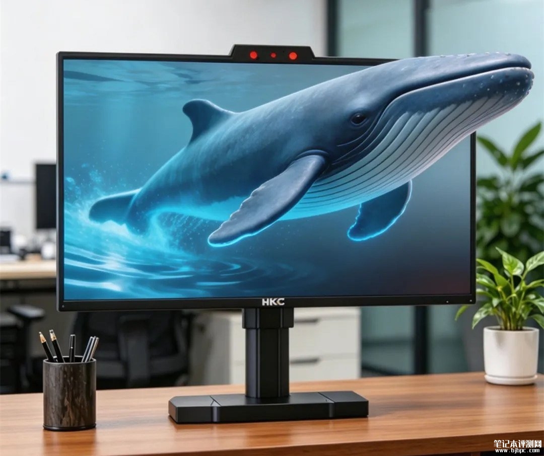 HKC惠科RAY-27新型裸眼3D显示器发布:2D/3D无损切换,笔记本评测网(bjbpc.com)