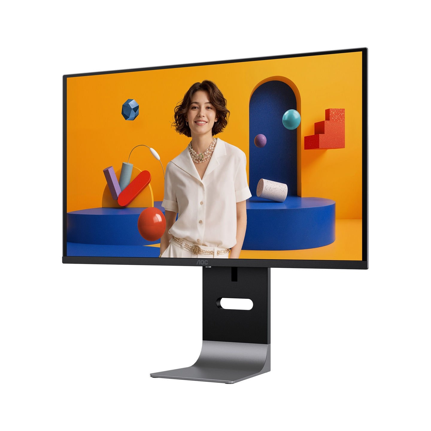AOC U27U4商用显示器发布:26.5英寸QD-OLED Penta Tandem面板+UHD 120Hz,笔记本评测网(bjbpc.com)