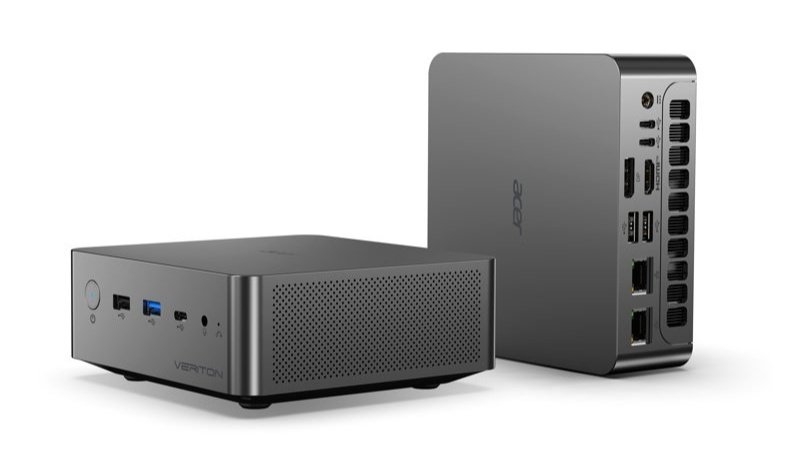宏碁Veriton RI110迷你AI工作站发布:搭载酷睿Ultra X7 358H,笔记本评测网(bjbpc.com)