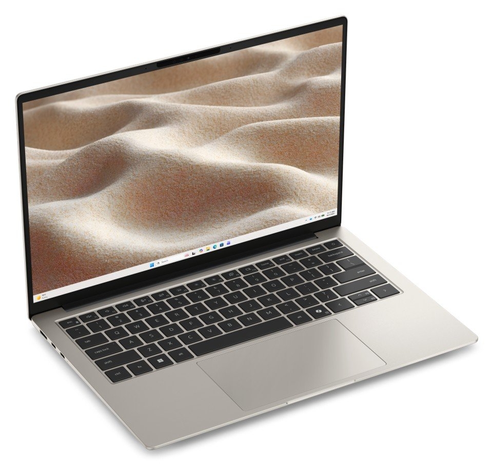 戴尔Dell 14S轻薄本发布：搭载Wildcat Lake处理器，笔记本评测网（bjbpc.com）