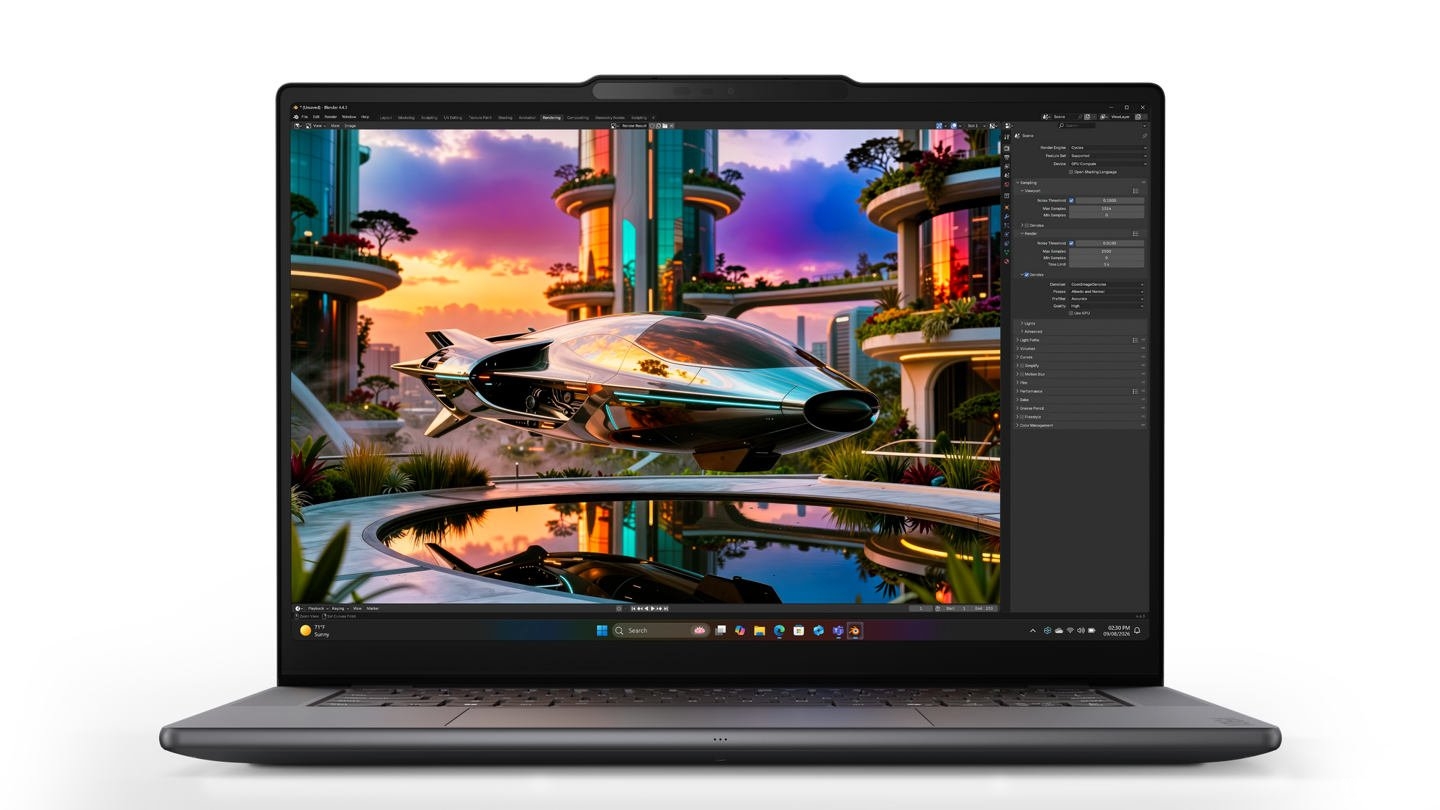 联想Yoga Pro 9n 15英寸创作本发布：搭载NVIDIA RTX Spark超级芯片