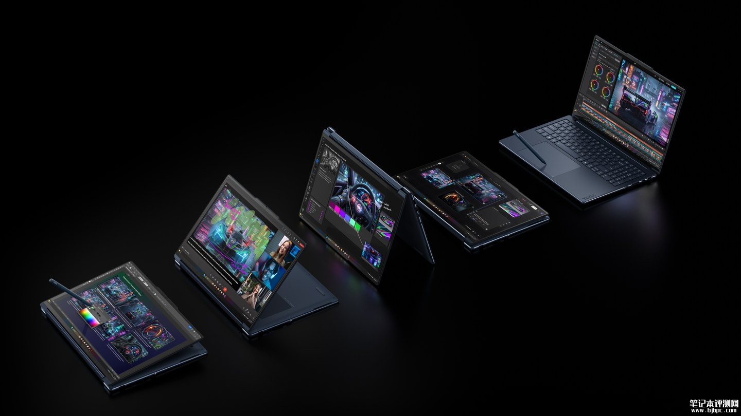 联想推出Yoga 9n 2-in-1 16英寸翻转创作本：搭载NVIDIA RTX Spark超级芯片