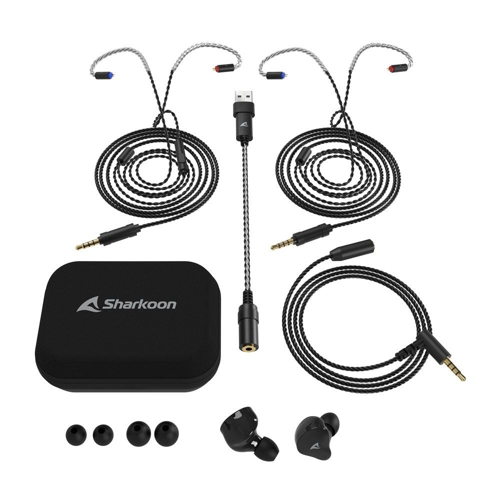 Sharkoon Stealthbite IEM入耳式耳机发布：混合单元搭配专属DAC，笔记本评测网（bjbpc.com）
