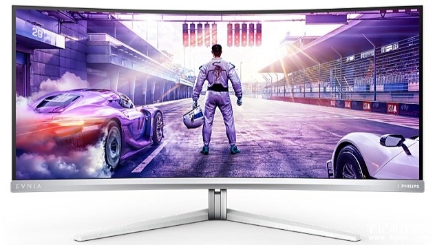 飞利浦Evnia 34M2C8600P曲面屏显示器发布:34英寸+UWQHD 280Hz,笔记本评测网(bjbpc.com)