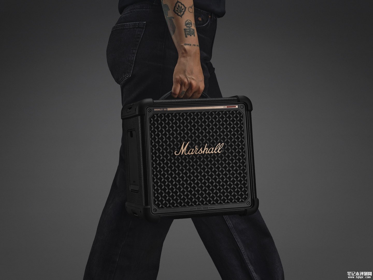 Marshall Bromley 150发布：最便携派对音箱续航超40小时，笔记本评测网（bjbpc.com）