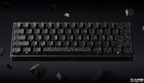 Keychron Carbon 60 HE 8K磁轴键盘发布：全碳纤维机身8K回报率