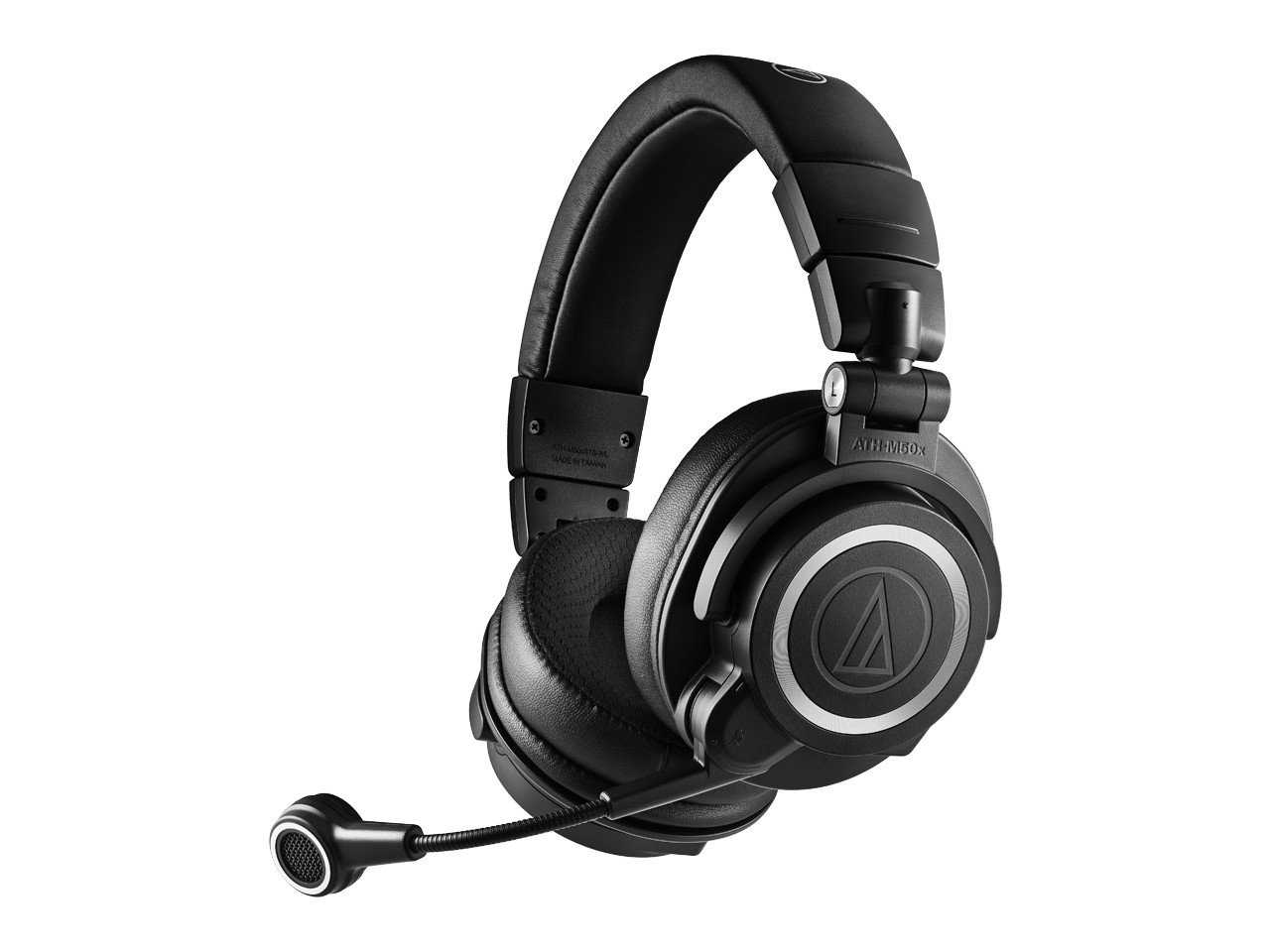 铁三角ATH-M50xSTS-WL无线耳麦套装发布：2.4GHz低延迟无线连接，笔记本评测网（bjbpc.com）